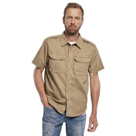 Brandit Vintage Lyhythihainen paita - Camel