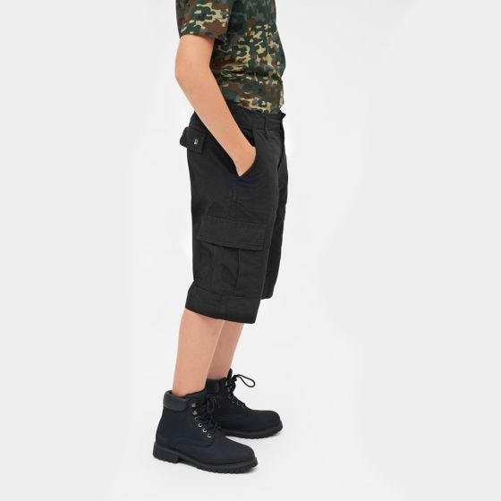 Brandit Lapset BDU Shortsit - Musta
