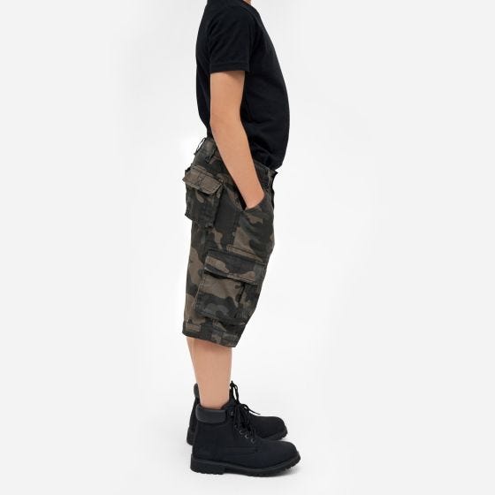 Brandit Lapset BDU Shortsit - Dark Camo