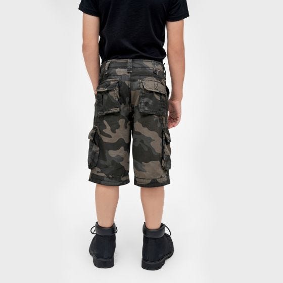 Brandit Lapset BDU Shortsit - Dark Camo