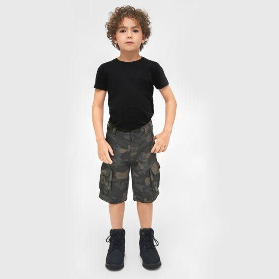 Brandit Lapset BDU Shortsit - Dark Camo