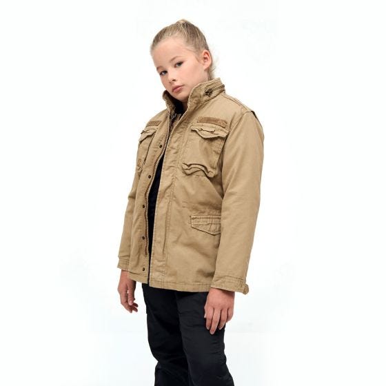 Brandit Lapset M-65 Giant Takki - Camel