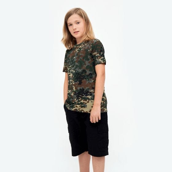 Brandit Lapset T-paita - Flecktarn