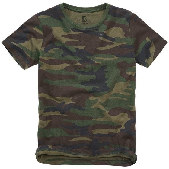 Brandit Lapset T-paita - Woodland