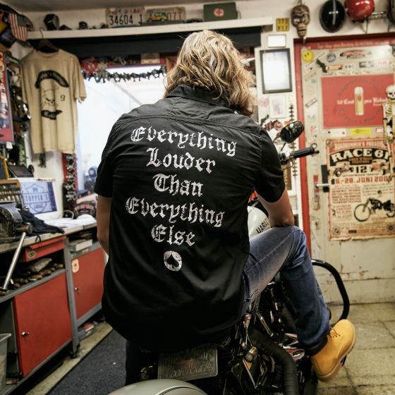Brandit Motörhead Paita - Musta
