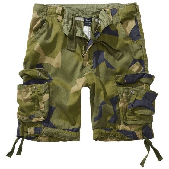 Brandit Urban Legend Shortsit - Swedish M90 Camo