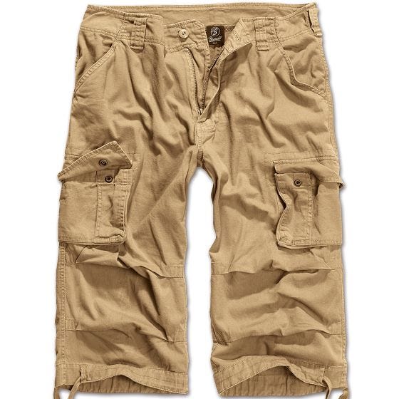 Brandit Urban Legend 3/4-pituiset Shortsit - Beige