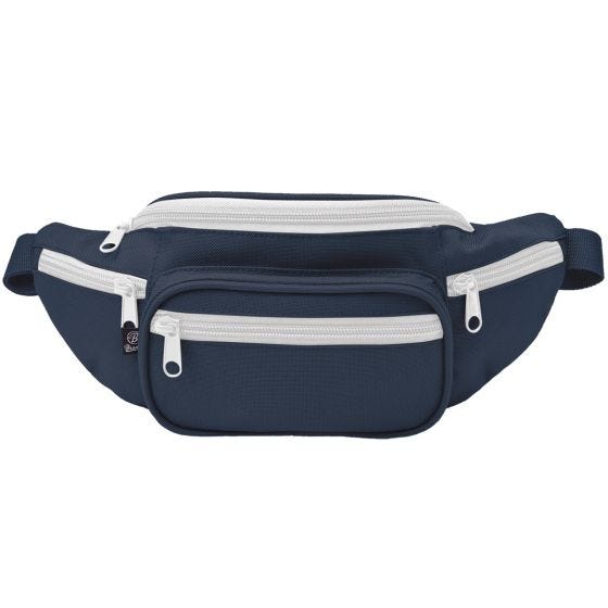 Brandit Vyötärölaukku - Navy/Valkoinen