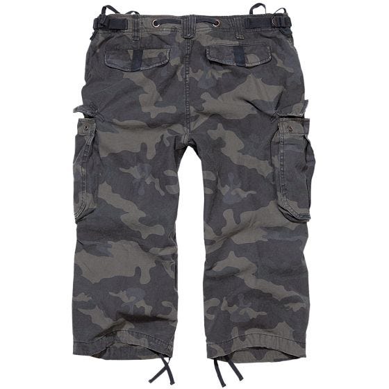 Brandit Industry Vintage 3/4-pituiset Shortsit - Dark Camo