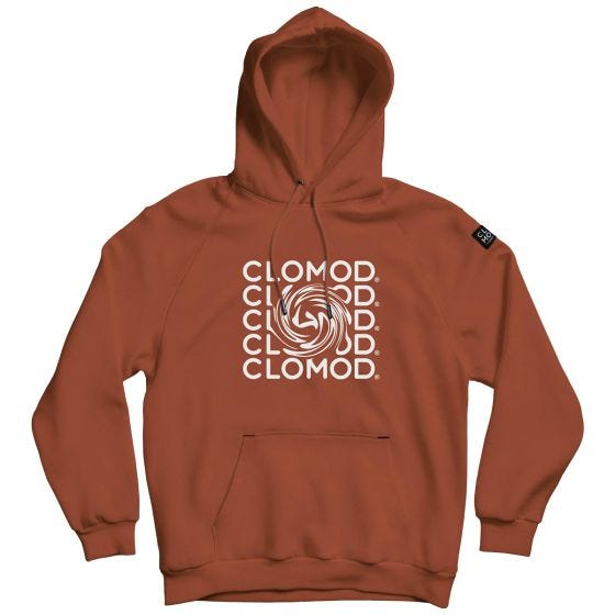 CLOMOD "Twirl" Huppari - Maroon Red