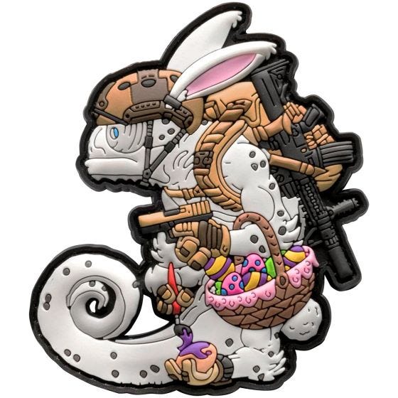 Patchlab Chameleon Easter Operator Paikka Valkoinen/Coyote