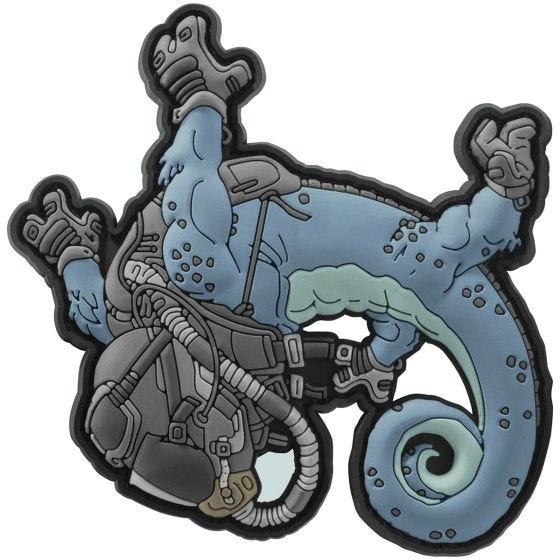 Patchlab Halo Chameleon Paikka Sininen/Musta