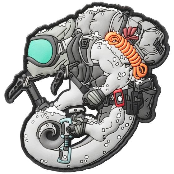 Patchlab Arctic Chameleon Paikka Valkoinen