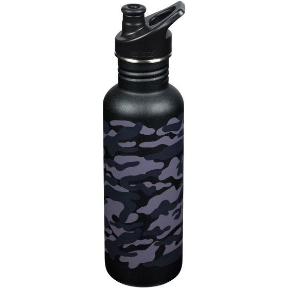 Klean Kanteen Classic Sport Cap Pullo 800 ml - Black Camo
