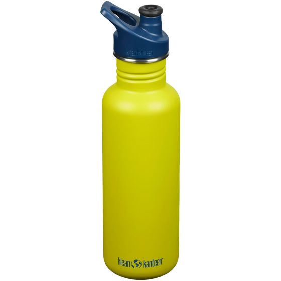 Klean Kanteen Classic Sport Cap Pullo 800 ml - Green Apple