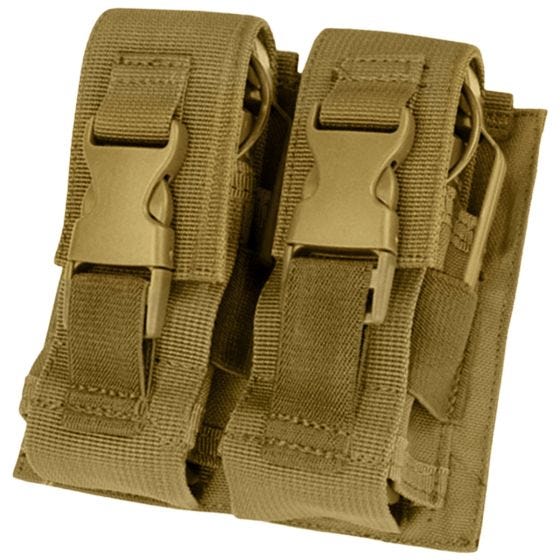 Condor Double Flashbang Pouch Tan