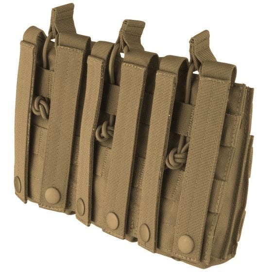 Condor Triple Stacker M4/M16 Patruunatasku - Coyote Brown