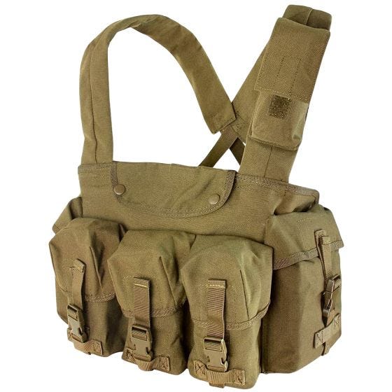 Condor 7-Pocket Varusteliivi - Coyote Brown