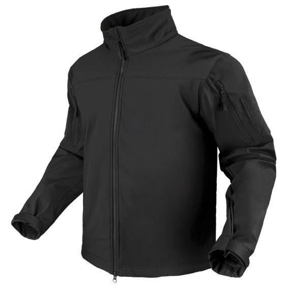 Condor Westpac Softshell-takki - Musta