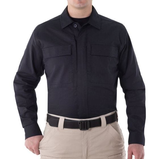 First Tactical V2 BDU Pitkähihainen Paita Miesten Midnight Navy