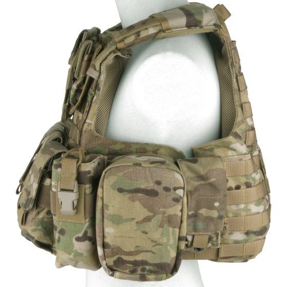 Flyye Force Recon ver. Land Taskullinen Liivi - MultiCam