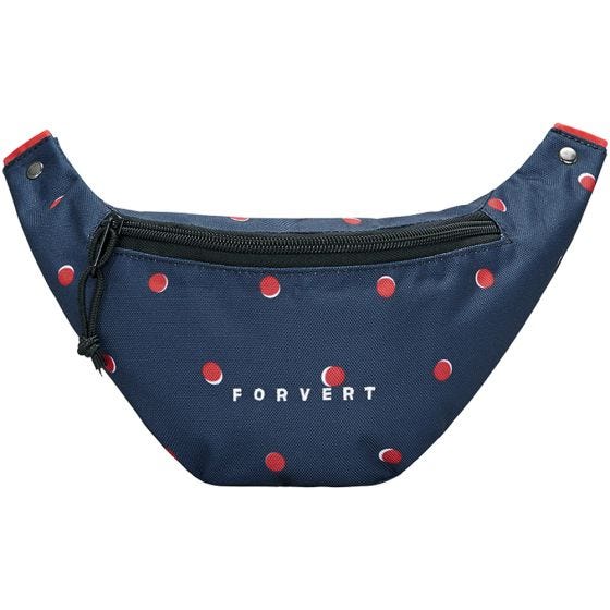 Forvert Leon Vyötärölaukku - Navy Doubledots