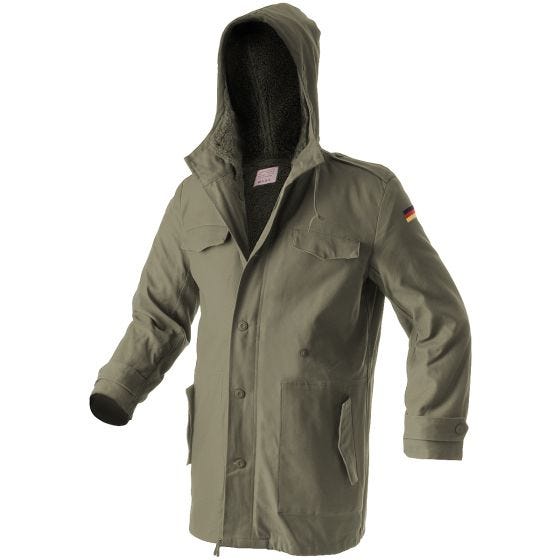 Mil-Tec Vuorillinen Parka Saksan Armeija - Oliivi