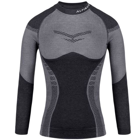 Alpinus Pro Miyabi Edition Longsleeve Aluskerrastopaita - Harmaa