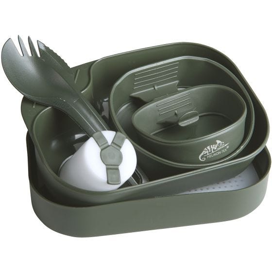 Wildo Camp-A-Box Kattava Retkisetti - Oliivi