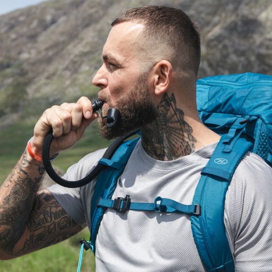 Highlander Miesten Ben Nevis Rinkka 65 L - Harmaa