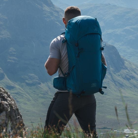 Highlander Miesten Ben Nevis Rinkka 65 L - Petrol
