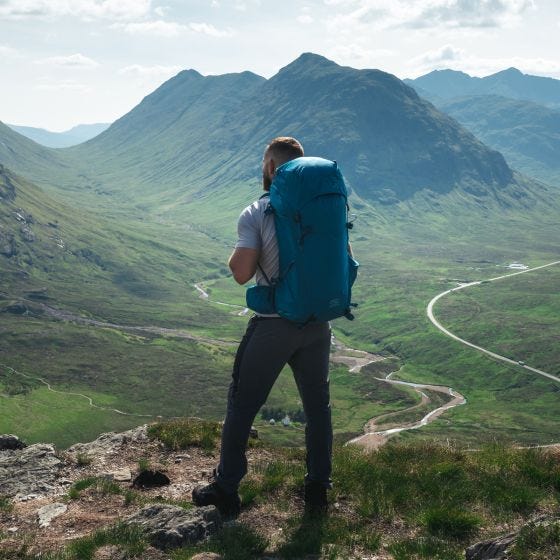 Highlander Miesten Ben Nevis Rinkka 65 L - Petrol