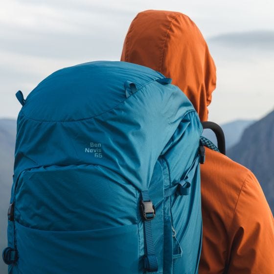Highlander Miesten Ben Nevis Rinkka 65 L - Petrol