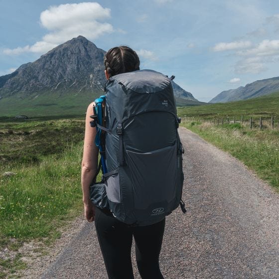 Highlander Naisten Ben Nevis Rinkka 65 L - Petrol