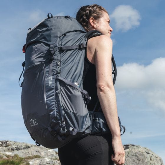 Highlander Naisten Ben Nevis Rinkka 65 L - Petrol