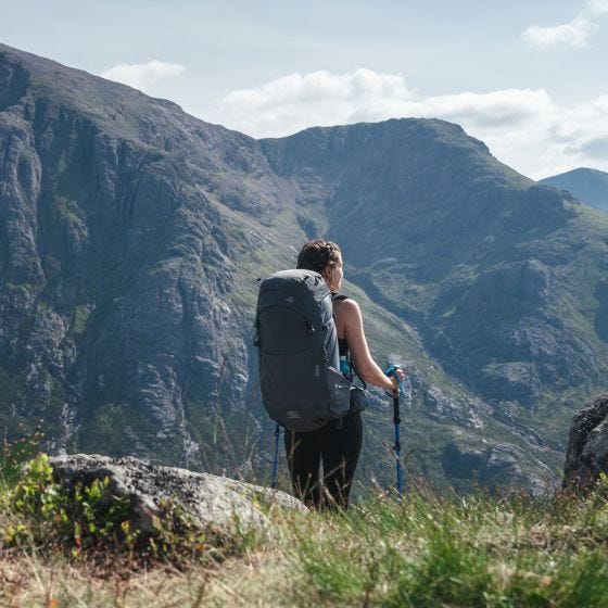 Highlander Naisten Ben Nevis Rinkka 65 L - Petrol