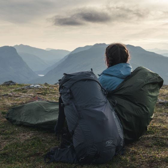 Highlander Naisten Ben Nevis Rinkka 52 L - Harmaa