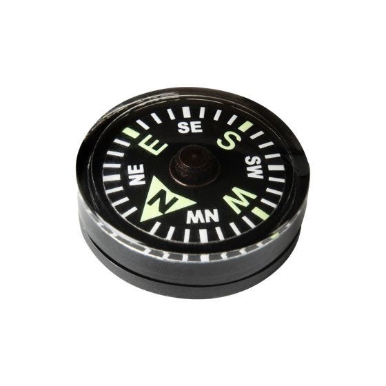 Helikon Large Button Kompassi - Musta