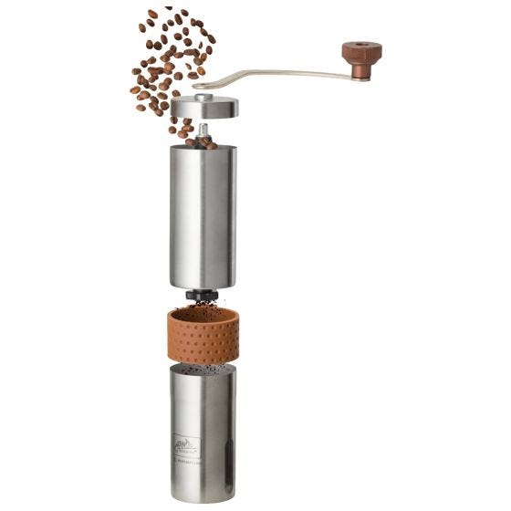 Helikon Camp Hand Coffee Grinder - Ruostumaton