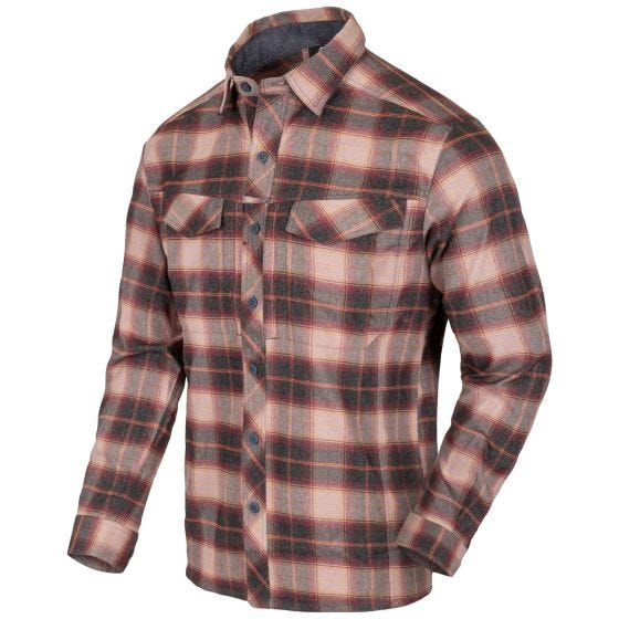 Helikon Defender Mk2 Pilgrim Paita Pitkähihainen - Ruoste Tartaani