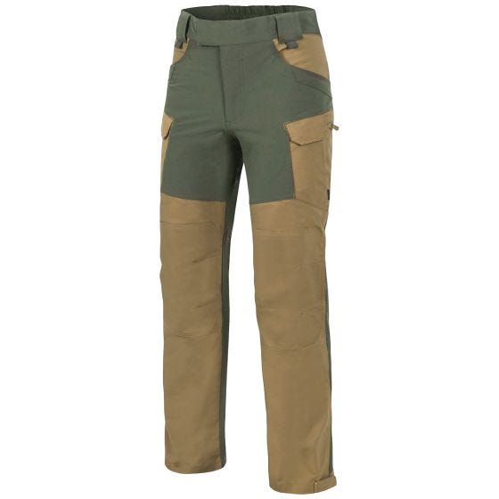 Helikon Hybrid Outback DuraCanvas Housut - Coyote/Taiga Green