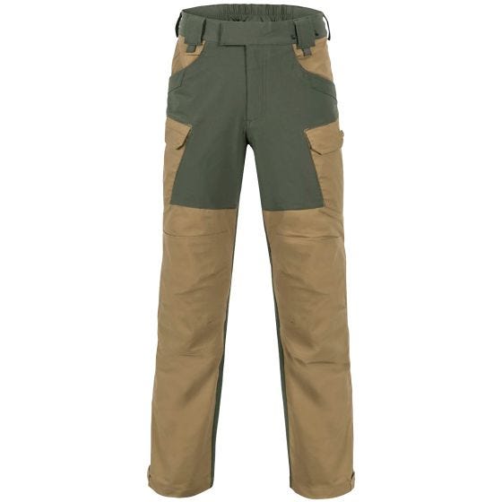 Helikon Hybrid Outback DuraCanvas Housut - Coyote/Taiga Green