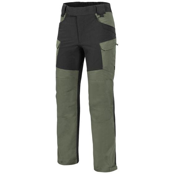 Helikon Hybrid Outback DuraCanvas Housut - Taiga Green/Musta