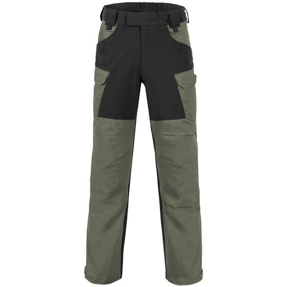 Helikon Hybrid Outback DuraCanvas Housut - Taiga Green/Musta