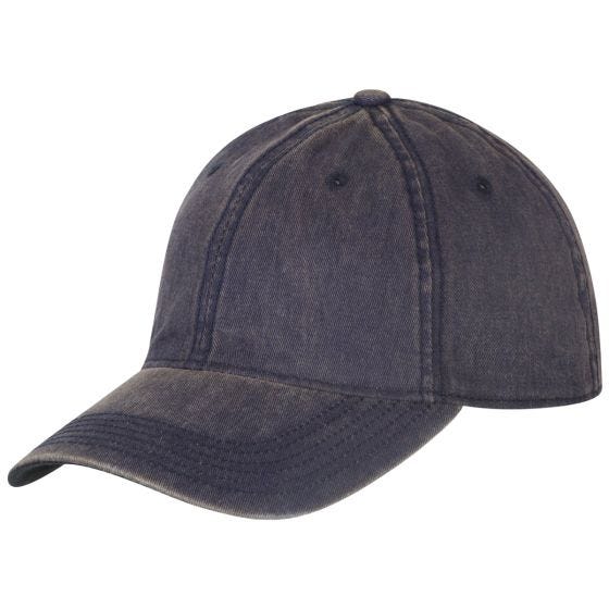Helikon Plain Snapback-lippis - Dirty Washed Navy