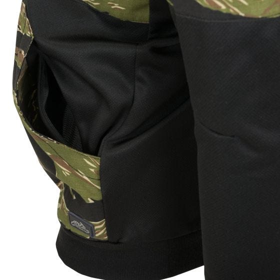 Helikon Rogue Täysvetoketjullinen huppari - Musta/Tiger Stripe