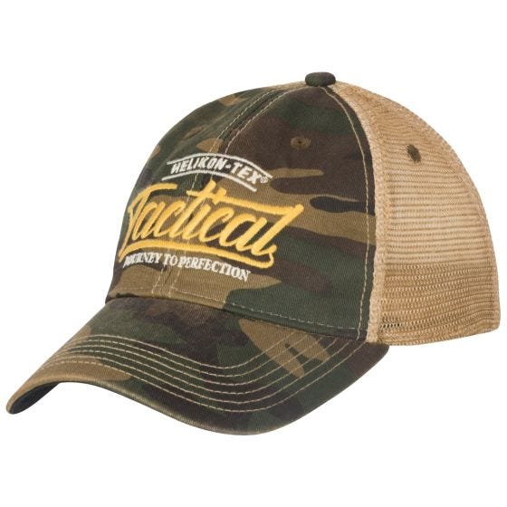 Helikon Tactical Trucker Lippalakki - US Woodland / Khaki A