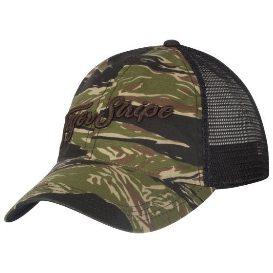 Helikon Tiger Stripe Trucker Lippalakki - Tiger Stripe / Black A