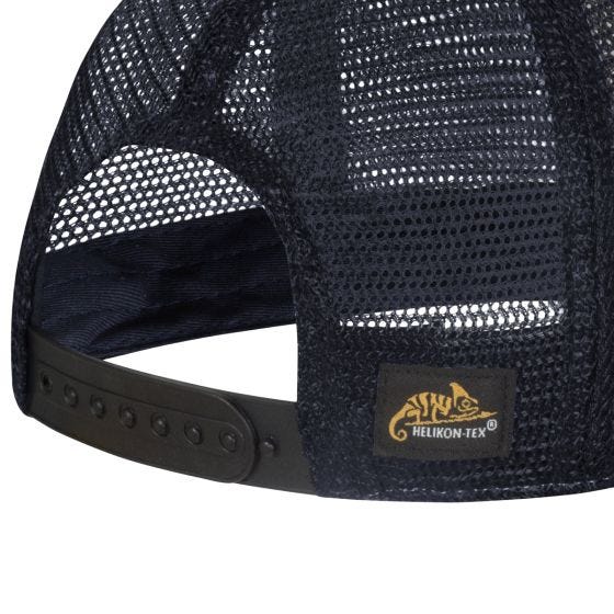 Helikon Trucker Lippalakki - Dirty Washed Navy / Navy A