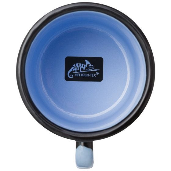 Helikon Wolf Enamel Muki 350 ml - Musta